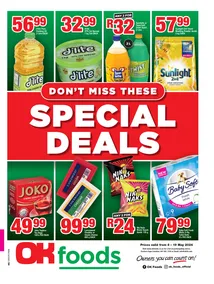 OK Foods Eastern Cape : Don't Miss These Special Deals (08 May - 19 May 2024)