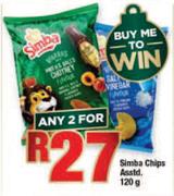 Simba Chips Assorted-For 2 x 120g