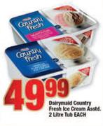 Dairymaid Country Fresh Ice Cream Assorted-2L Tub