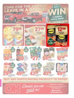 OK Foods Eastern Cape (15 December - 25 December 2022), page 1