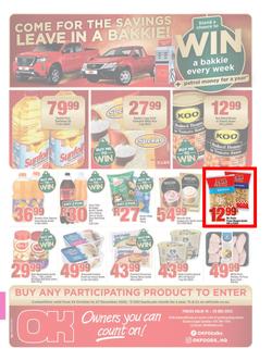 OK Foods Eastern Cape (15 December - 25 December 2022), page 1