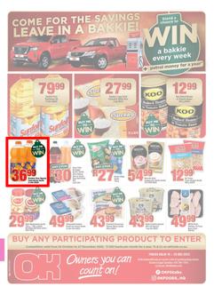 OK Foods Eastern Cape (15 December - 25 December 2022), page 1