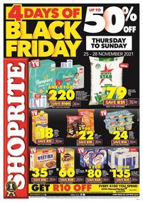 Shoprite Eastern Cape : 4 Days Of Black Friday (25 November - 28 ...