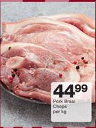 Pork Braai Chops-Per kg