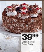 Black Forest Cake-Each