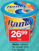 Rama Spread For Bread 40% Fat Spread-1Kg