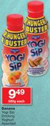 Danone Yogi Sip Drinking Yoghurt Assorted-500g Each