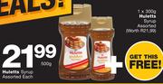 Huletts Syrup Assorted-500g Each