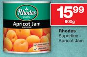 Rhodes Superfine Apricot Jam-900g