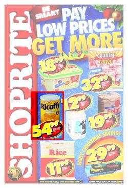 Shoprite Eastern Cape (21 Nov - 4 Dec), page 1