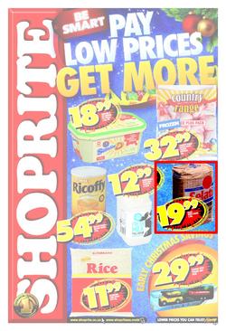 Shoprite Eastern Cape (21 Nov - 4 Dec), page 1