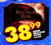 Magnum Mini Ice Cream Assorted-6 per pack