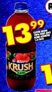 Clover Krush 100% Fruit Juice Blend Assorted-1.5l each