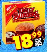 I&J Tasty Burgers Assorted-600g each