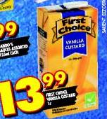 First Choice Vanilla Custard-1Ltr