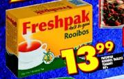 Freshpak Rooibos Tagless Teabags-80's