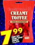 Candy Tops Creamy Toffees-125g