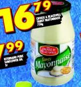 Crosse & Blackwell Tangy Mayonnaise-750g
