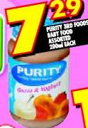Purity 3rd Foods Baby Food-200ml