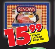 Renown Shoulder-Bacon-200g