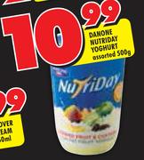 Danone Nutriday-Yoghurt Assorted-500g