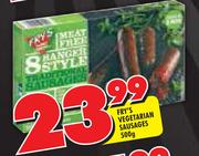 Fry's Vegetarian-Sausages-500g