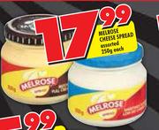 Melrose Cheese Spread Assorted- 250g Each
