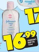 Johnson's Baby Oil - 125ml