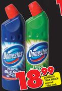 Domestos Thick Bleach Assorted-750ml
