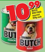 Butch Dog Food Assorted-820g