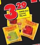Tower Jelly Assorted-80g