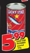 Lucky Star Pilchards Assorted-155g
