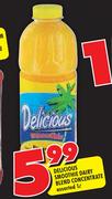 Delicious Smoothie Dairy Blend Concentrate Assorted-1Ltr