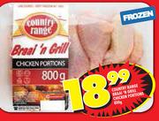 Country Range Braai 'N Grill Chicken Portions-800g