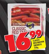 Classic Red/Brown Smokeys-750g