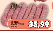 Econo Braai Wors-Per Kg