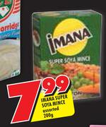 Imana Super Soya Mince Assorted-200g