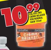 Sta-Sof-Fro Creme Relaxer For Normal Hair-125ml