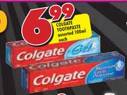 Colgate Toothpaste Assorted-100ml