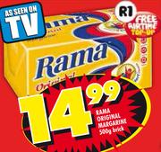 Rama Original Margarine Brick-500G