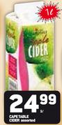 Capetable Cider Assorted-1L