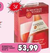 Robertsons Winery Sweet Rose-3L