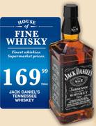 Jack Daniel's Tennessee Whiskey-750ml