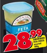 Simonsberg Feta Cheese Assorted-400g