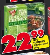 Fry's Vegetarian Strips Assorted- 380g