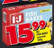 I&J Fish Bakes Assorted-360g
