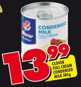 Clover Full Cream Condensed Milk-385g