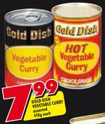 Gold Dish Vegetable Curry Assorted-410g Each