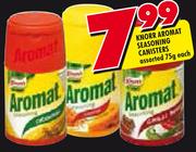 Knorr Aromat Seasoning Canisters Assorted-75g Each