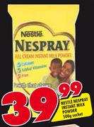 Nestle Nespray Instant Milk Powder Sachet-500g